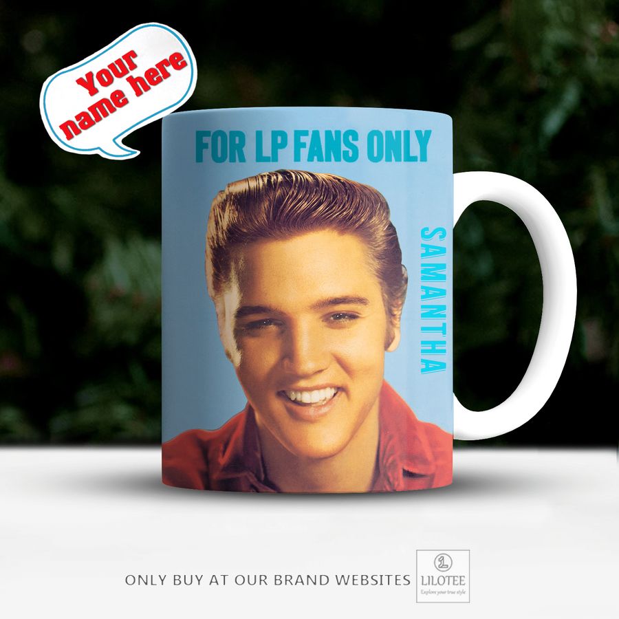 Personalized Elvis Presley For Lp Fans Only Mug 3