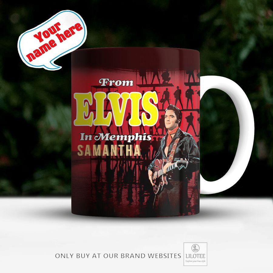 Personalized Elvis Presley From Elvis In Memphis Mug 3