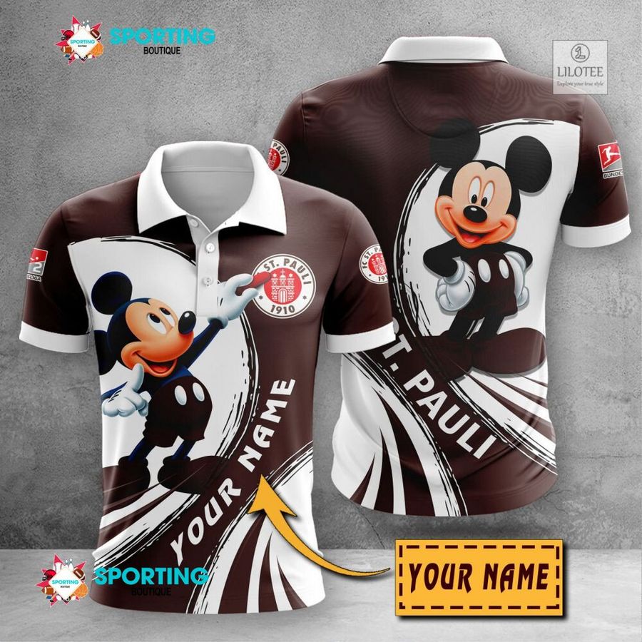 Personalized FC St. Pauli Mickey Mouse 3D Shirt, hoodie 23