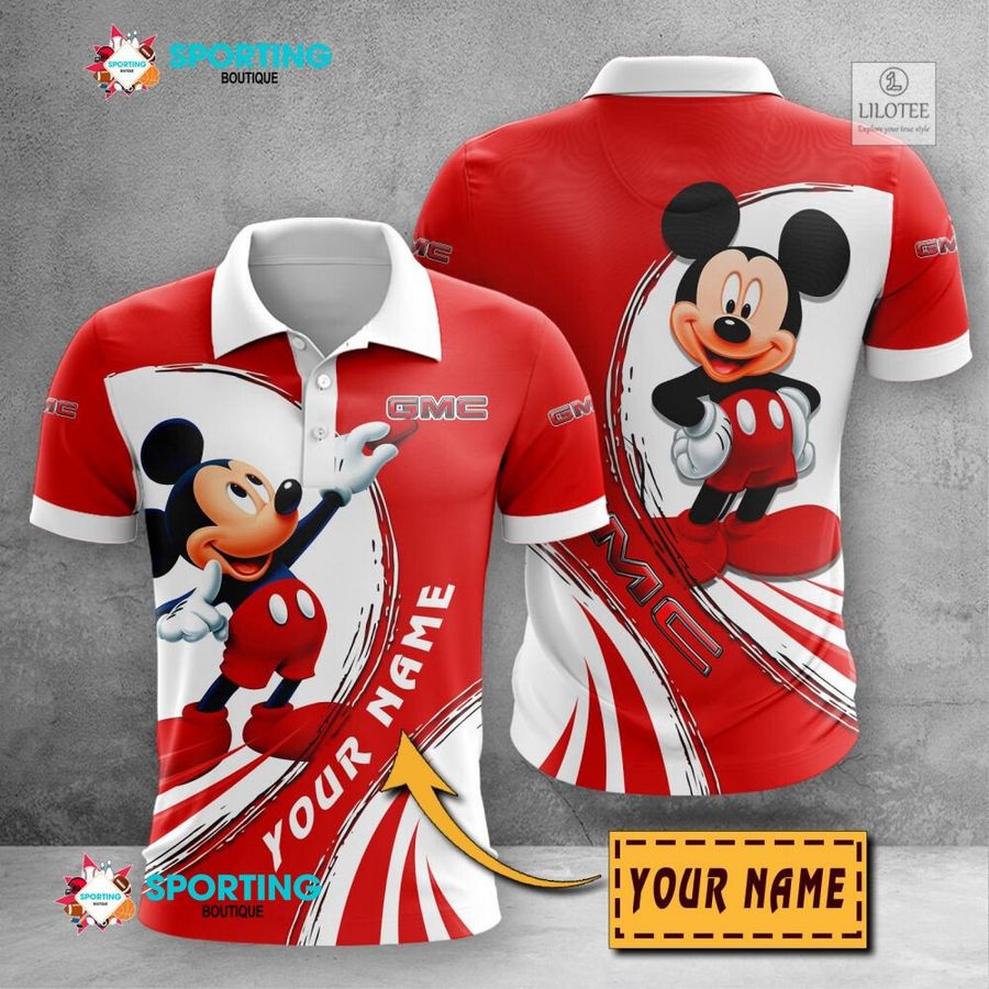 Personalized GMC Mickey Mouse car 3D Shirt, hoodie 23