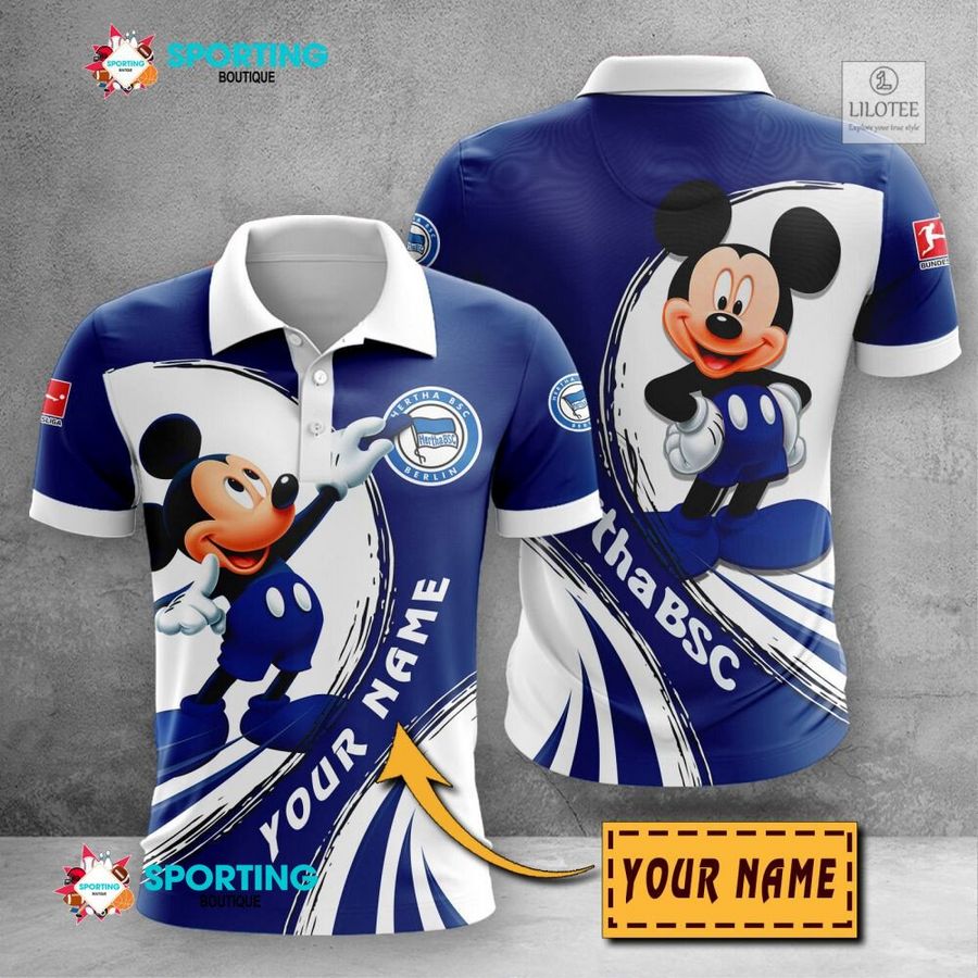 Personalized Hertha BSC Mickey Mouse 3D Shirt, hoodie 22