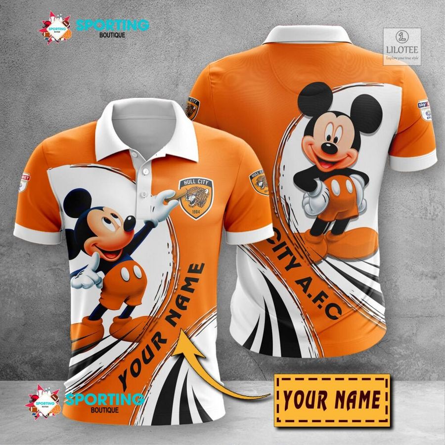 Personalized Hull City Mickey Mouse EFL 3D Hoodie, Shirt 23