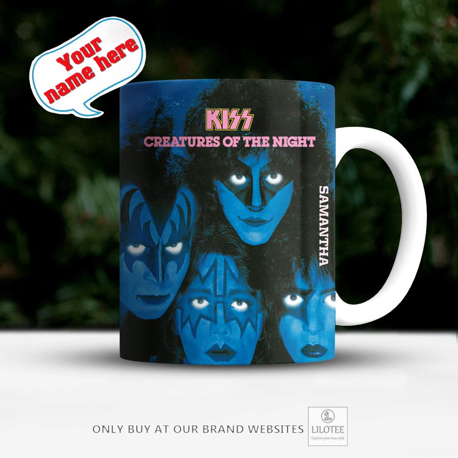 Personalized Kiss Creatures of the Night Mug 3
