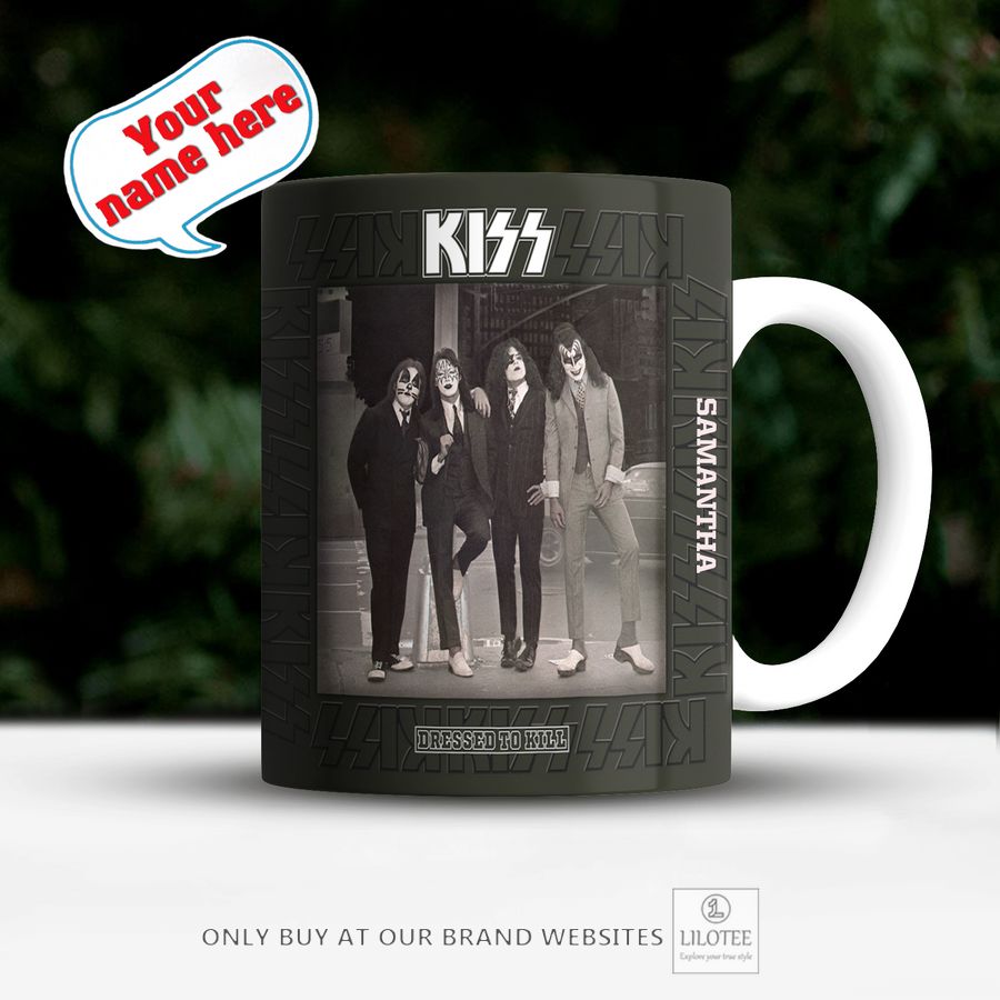 Personalized Kiss Dressed to Kill Mug 3