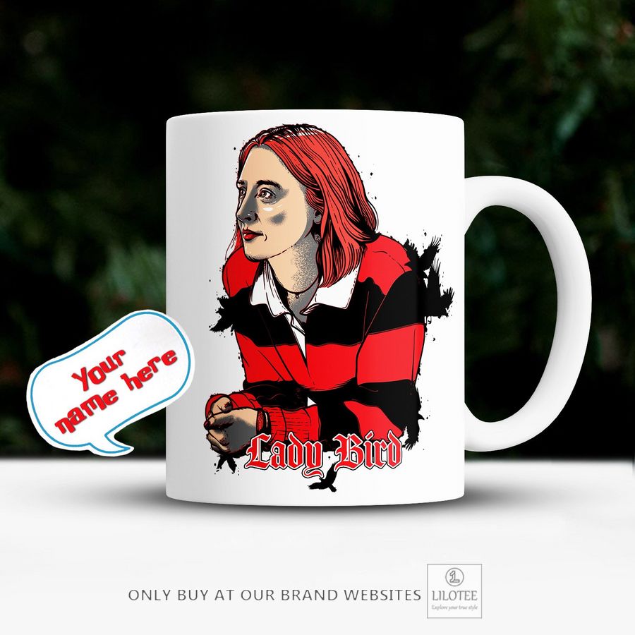 Personalized Lady Bird Christine McPherson Red hair Mug 3