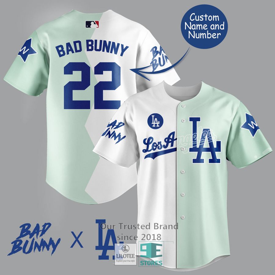 Personalized Los Angeles Dodgers Baseball Jersey 3