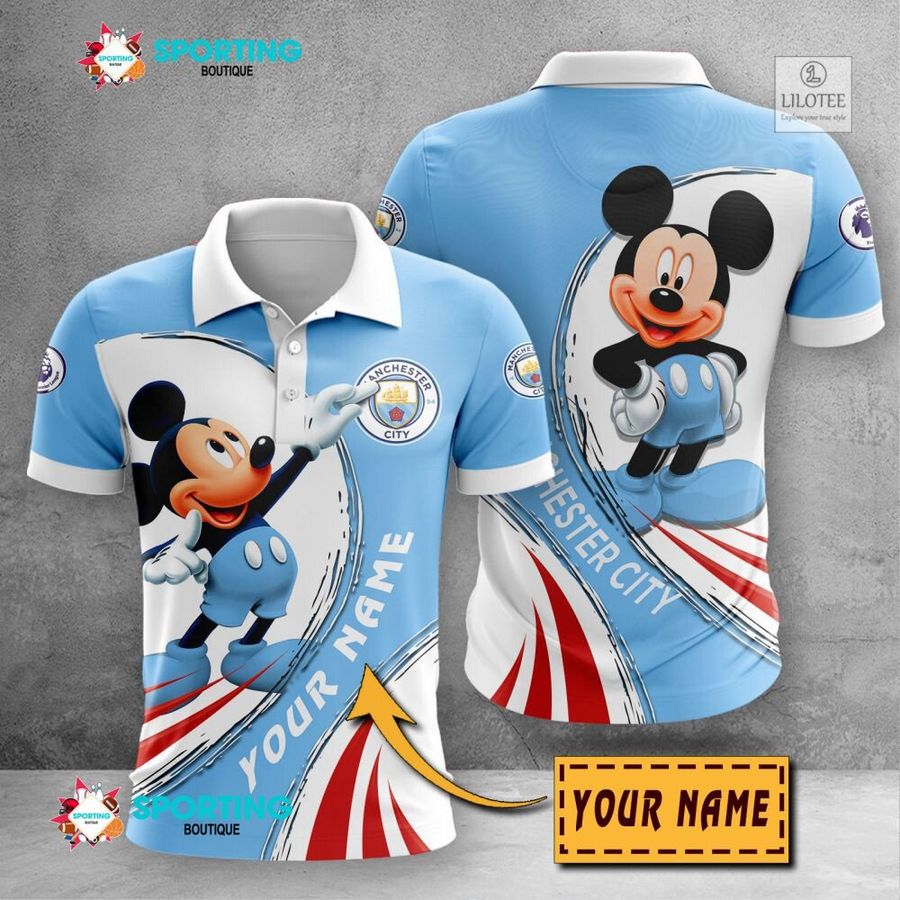Personalized Manchester City F.C Mickey Mouse 3D Shirt, hoodie 22