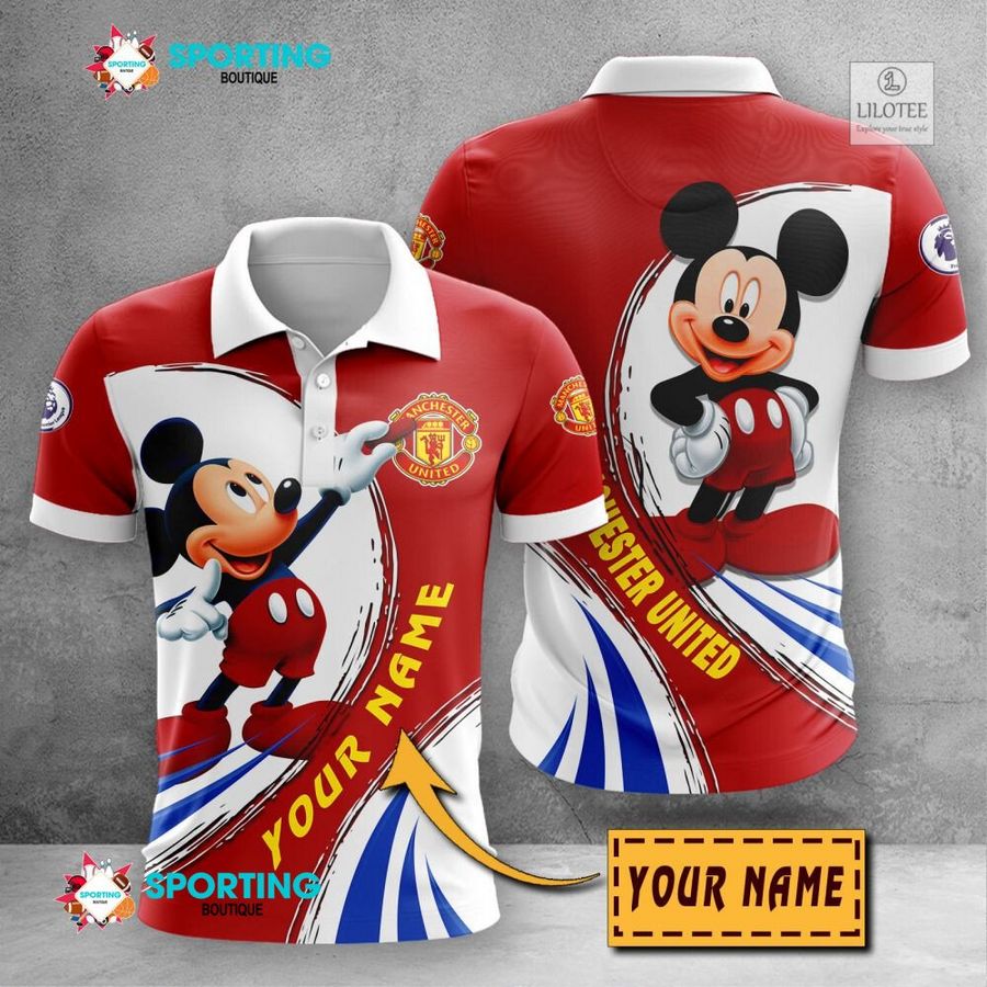 Personalized Manchester United Mickey Mouse 3D Shirt, hoodie 23