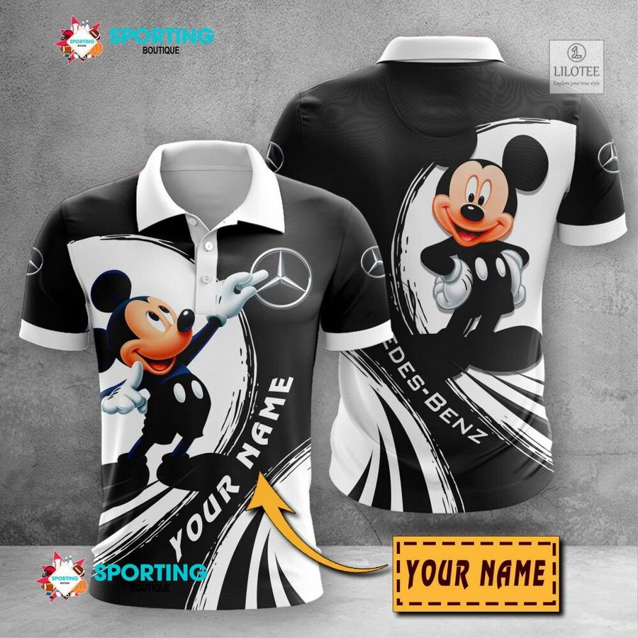 Personalized Mercedes-Benz Mickey Mouse car 3D Shirt, hoodie 23