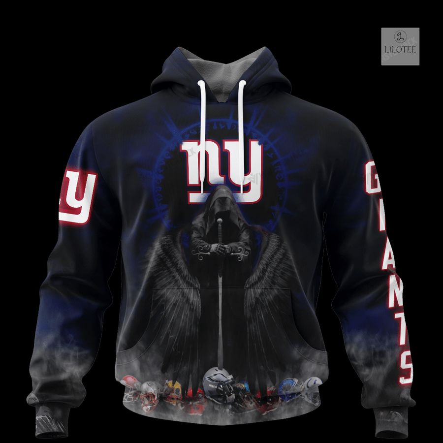 Personalized New York Giants Dark Angel 3D Zip Hoodie, Shirt 16