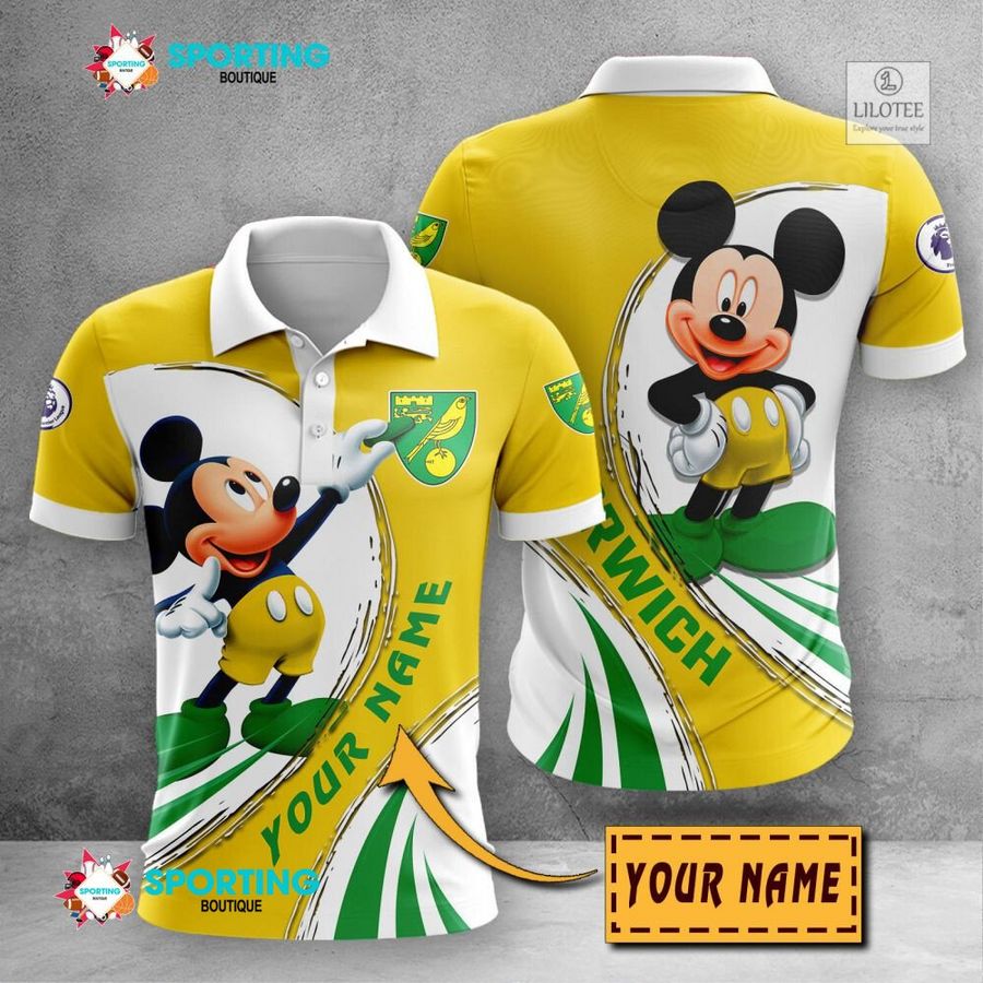 Personalized Norwich City Mickey Mouse 3D Shirt, hoodie 22
