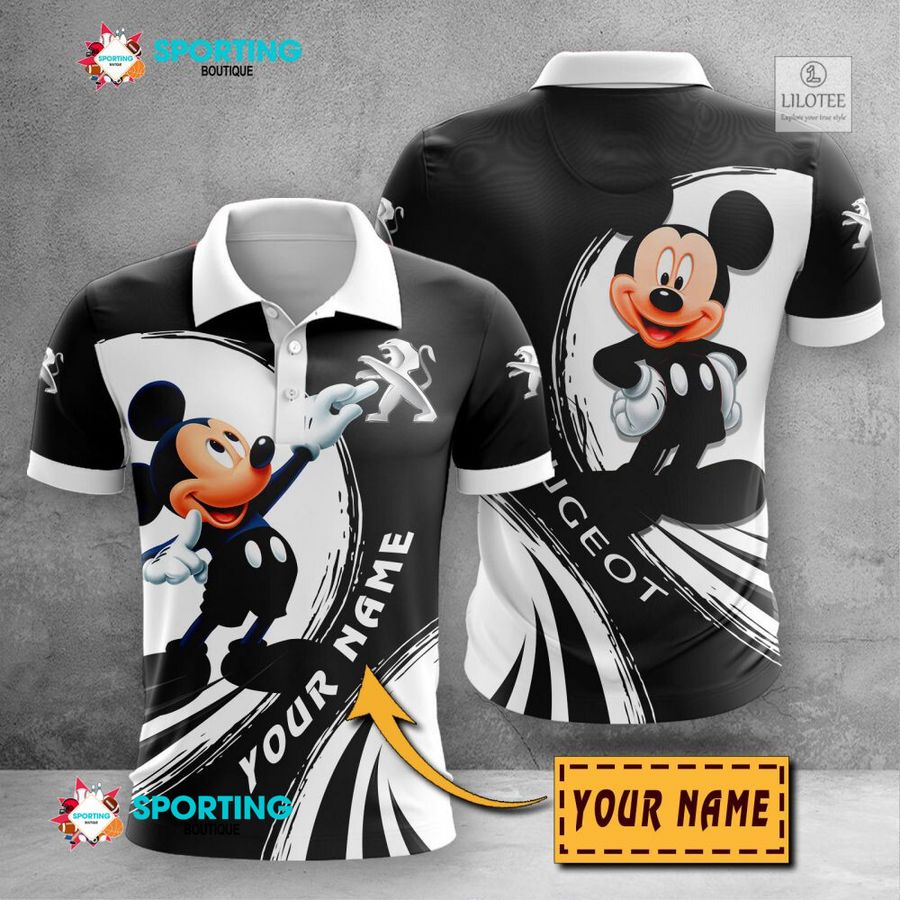 Personalized Peugeot Mickey Mouse car 3D Shirt, hoodie 23