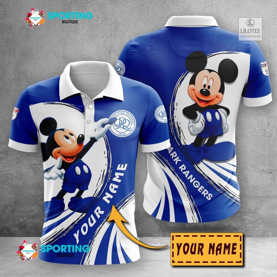Personalized Queens Park Rangers Mickey Mouse EFL 3D Hoodie, Shirt 23