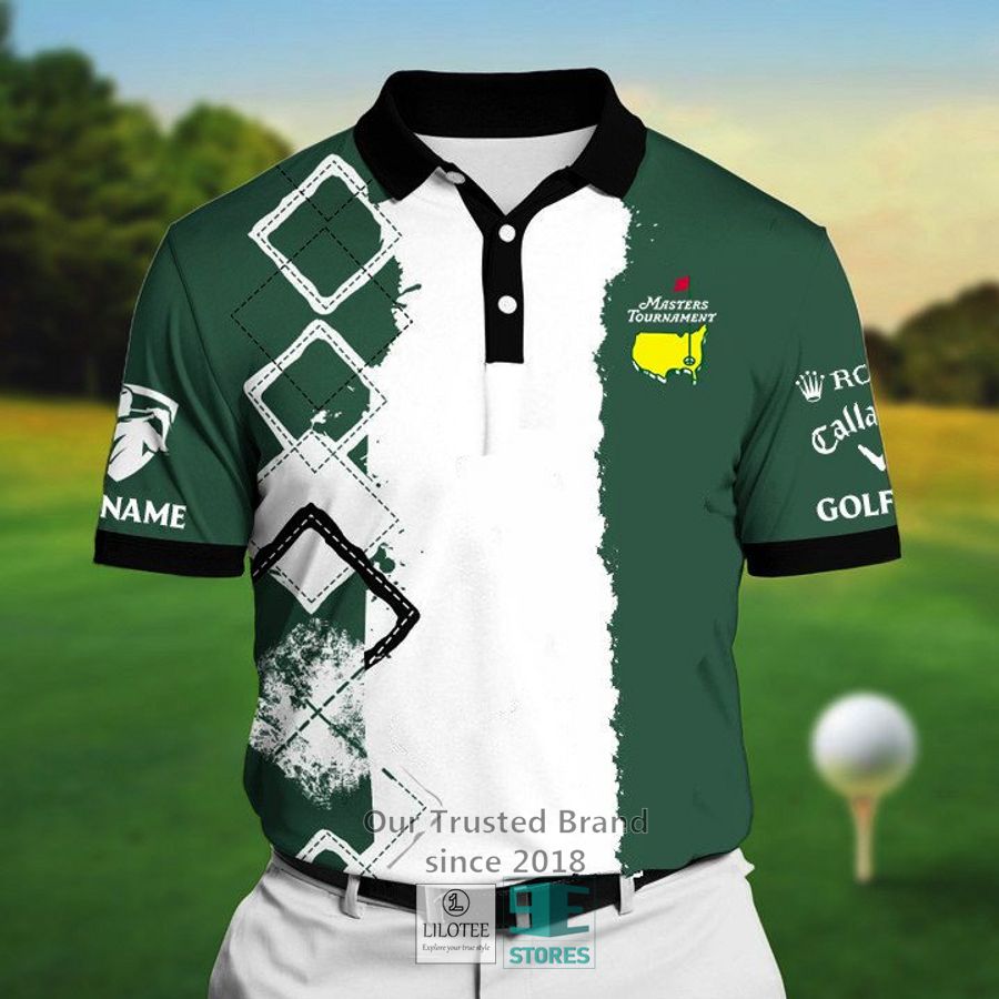 Personalized Rolex Callaway Masters Tournament Golf Polo Shirt 3
