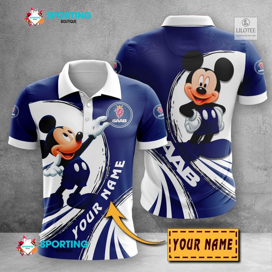 Personalized Saab Automobile Mickey Mouse car 3D Shirt, hoodie 22
