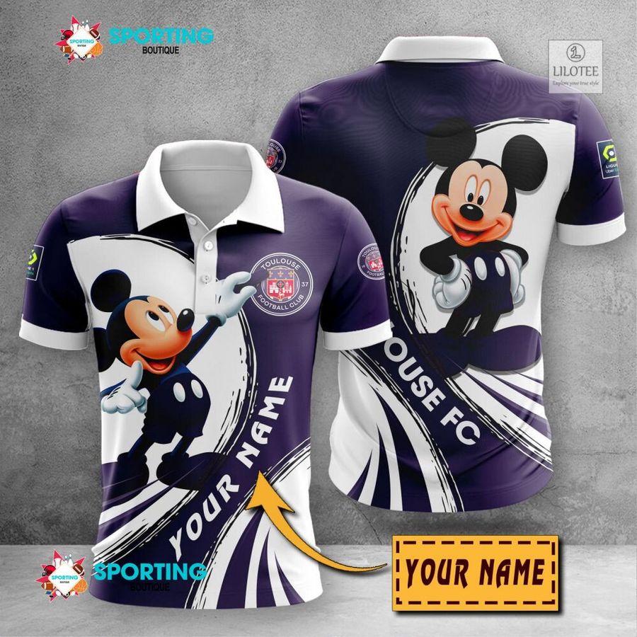 Personalized Toulouse Football Club Mickey Mouse lIGUE 1 3D Hoodie, Shirt 23