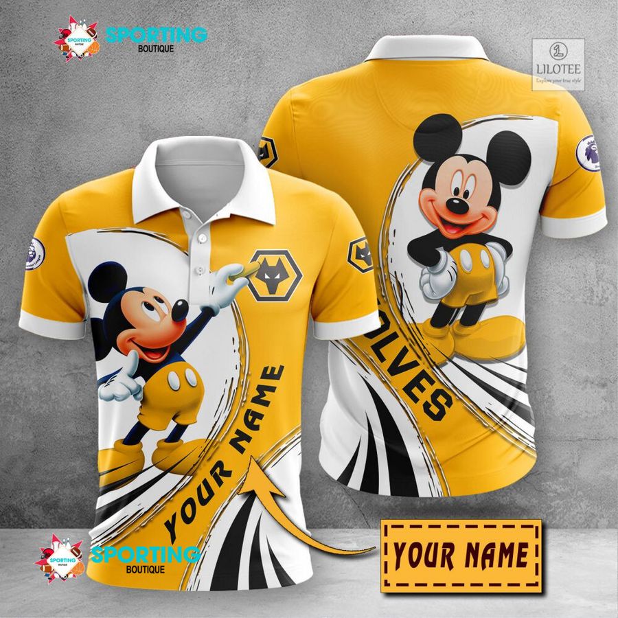 Personalized Wolverhampton Wanderers F.C Mickey Mouse 3D Shirt, hoodie 23