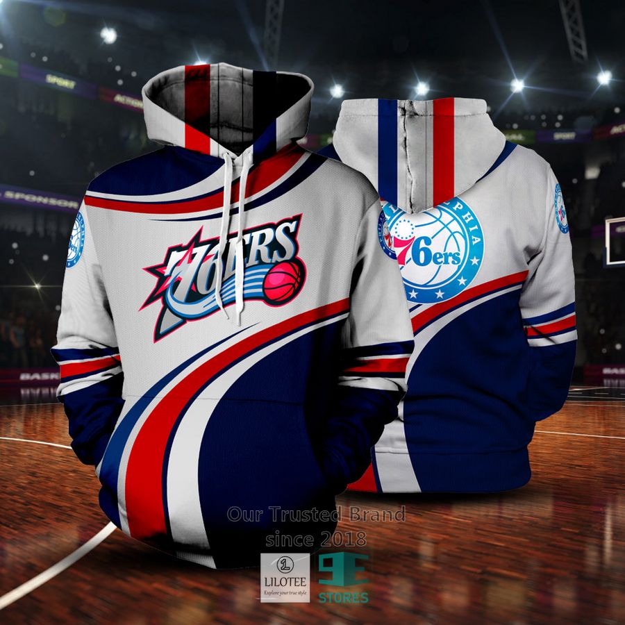 Philadelphia 76ers 3D Hoodie 5