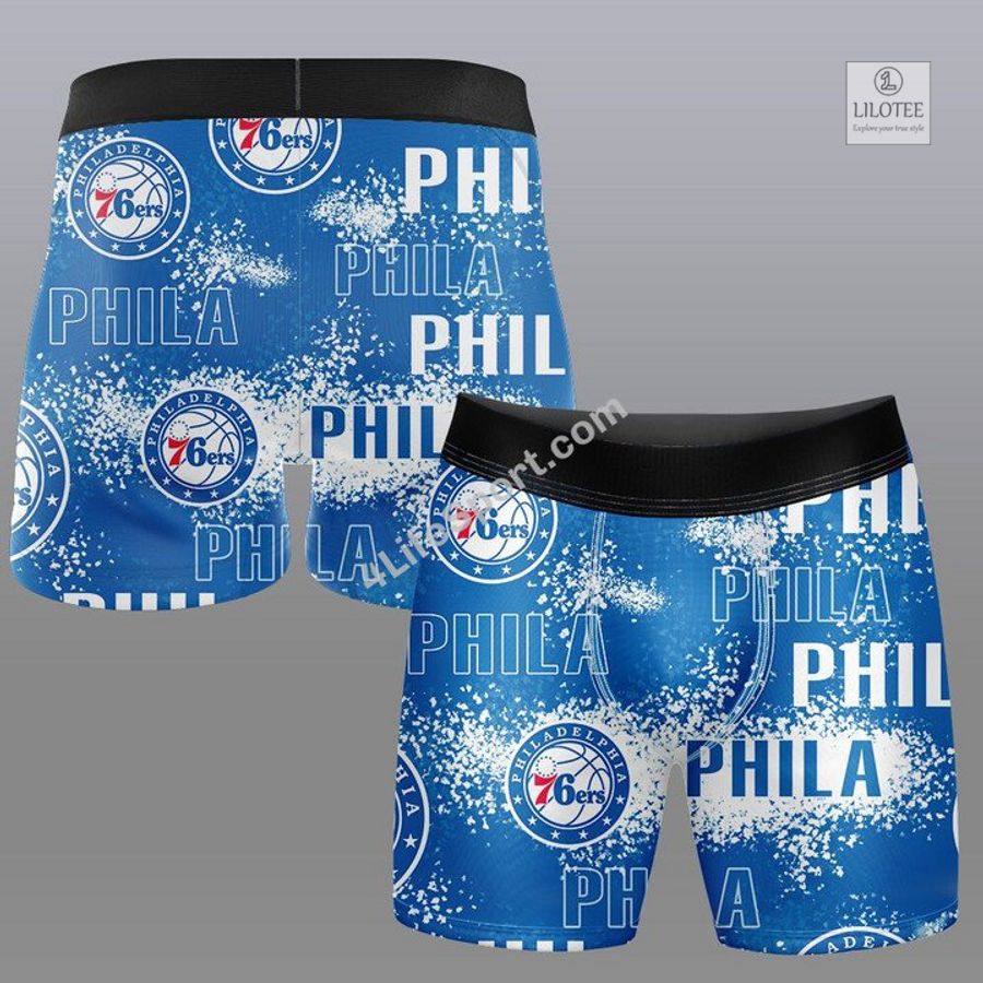 Philadelphia 76Ers Boxer Brief 3
