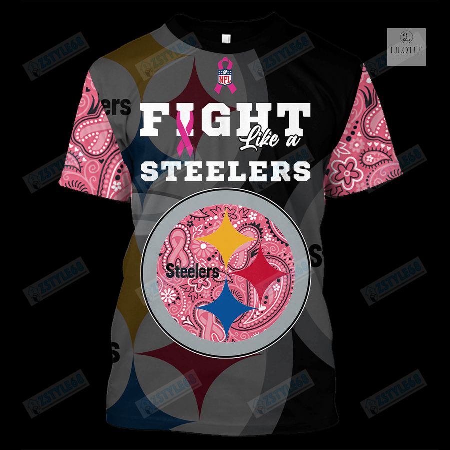 Pittsburgh Steelers Breast Cancer Awareness 3D Hoodie, Shirt 18