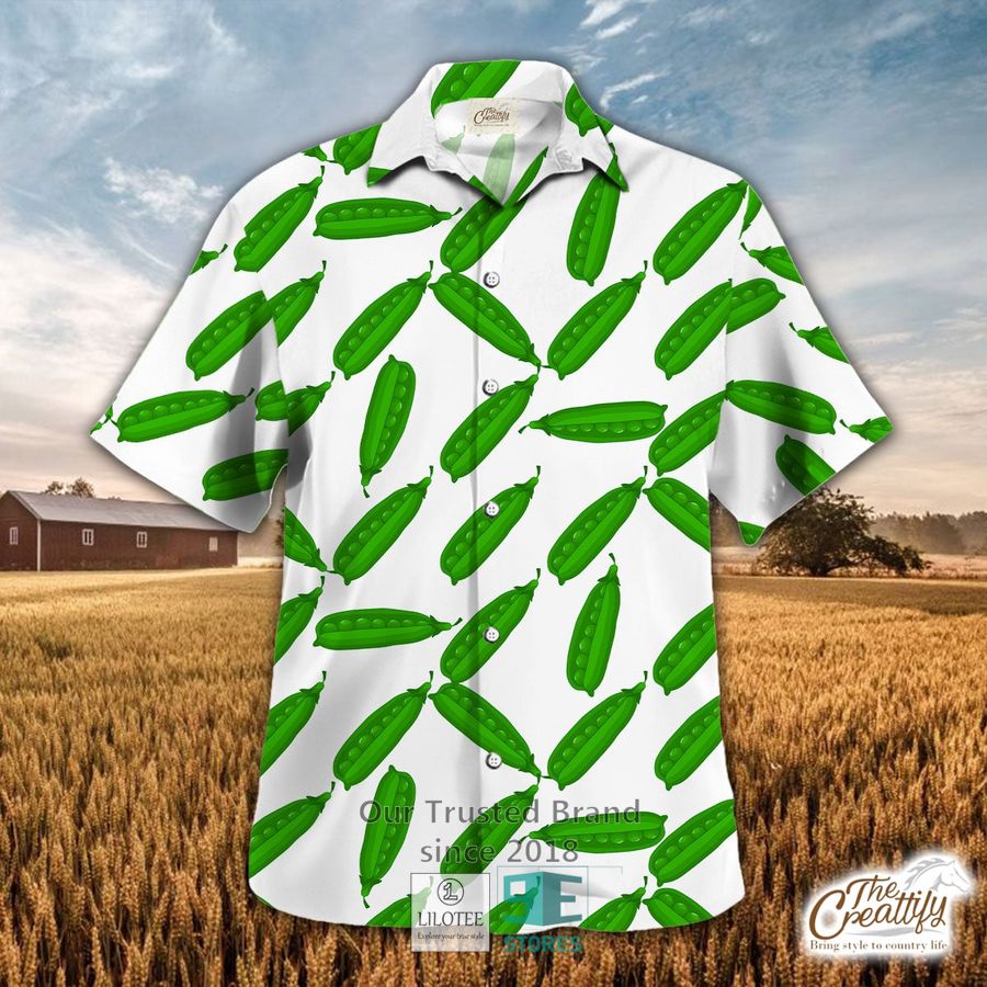 Pod Green Peas Pattern Hawaiian Shirt 9