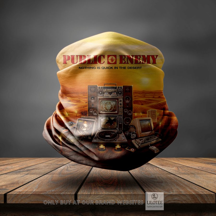 Public Enemy Nothing Is Quick In The Desert bandana 2
