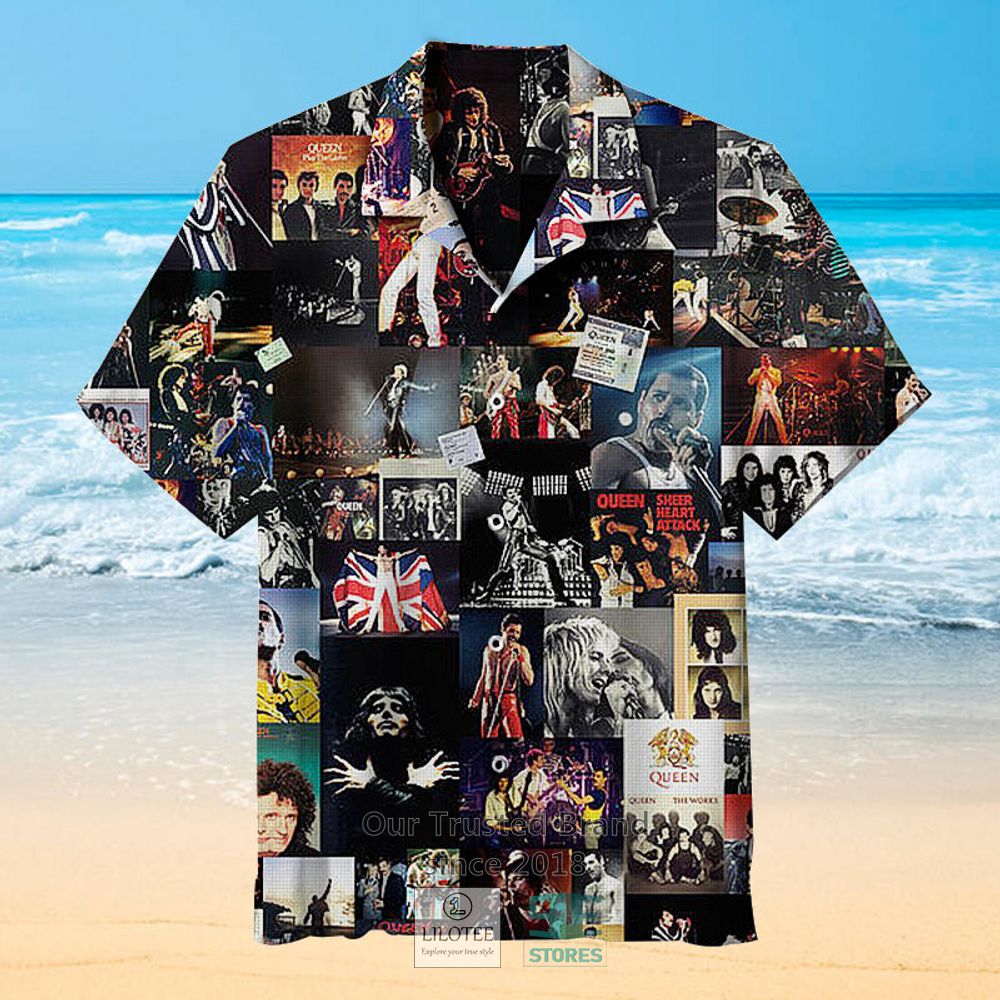 Queen Collage Hawaiian Shirt 3