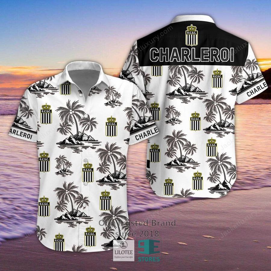 R. Charleroi S.C Hawaiian Shirt 3