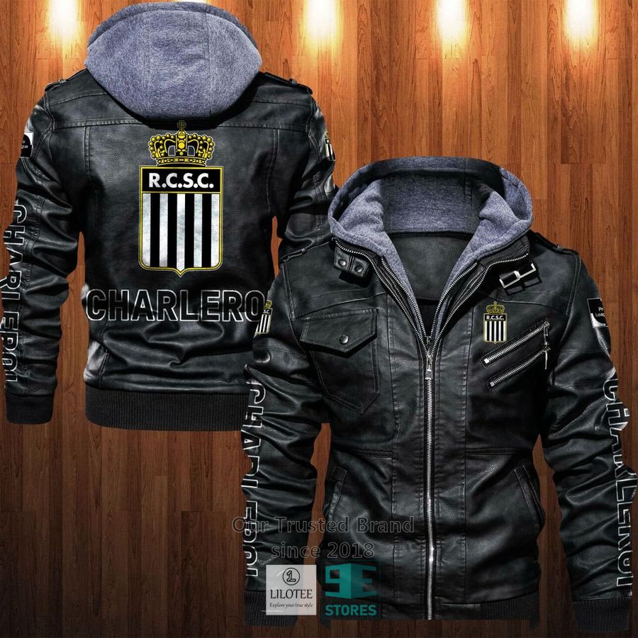 R. Charleroi S.C Leather Jacket 5