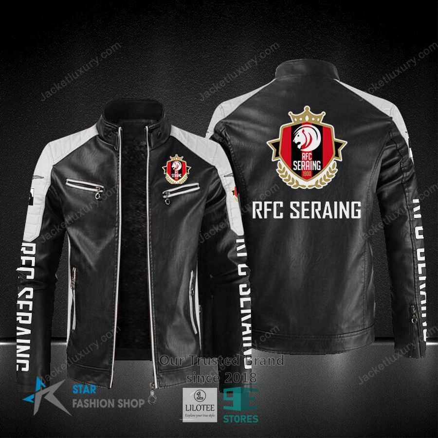 R.F.C. Seraing Block Leather Jacket 14