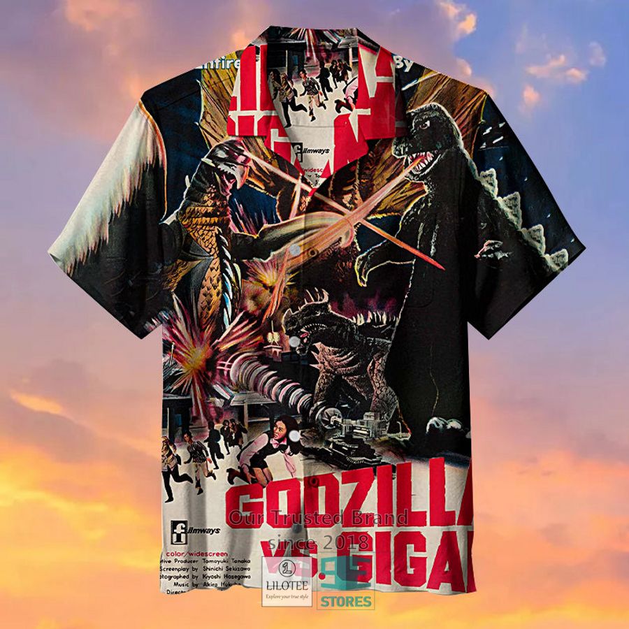 Release Of Godzilla Vs. Gigan Hawaiian Shirt 4