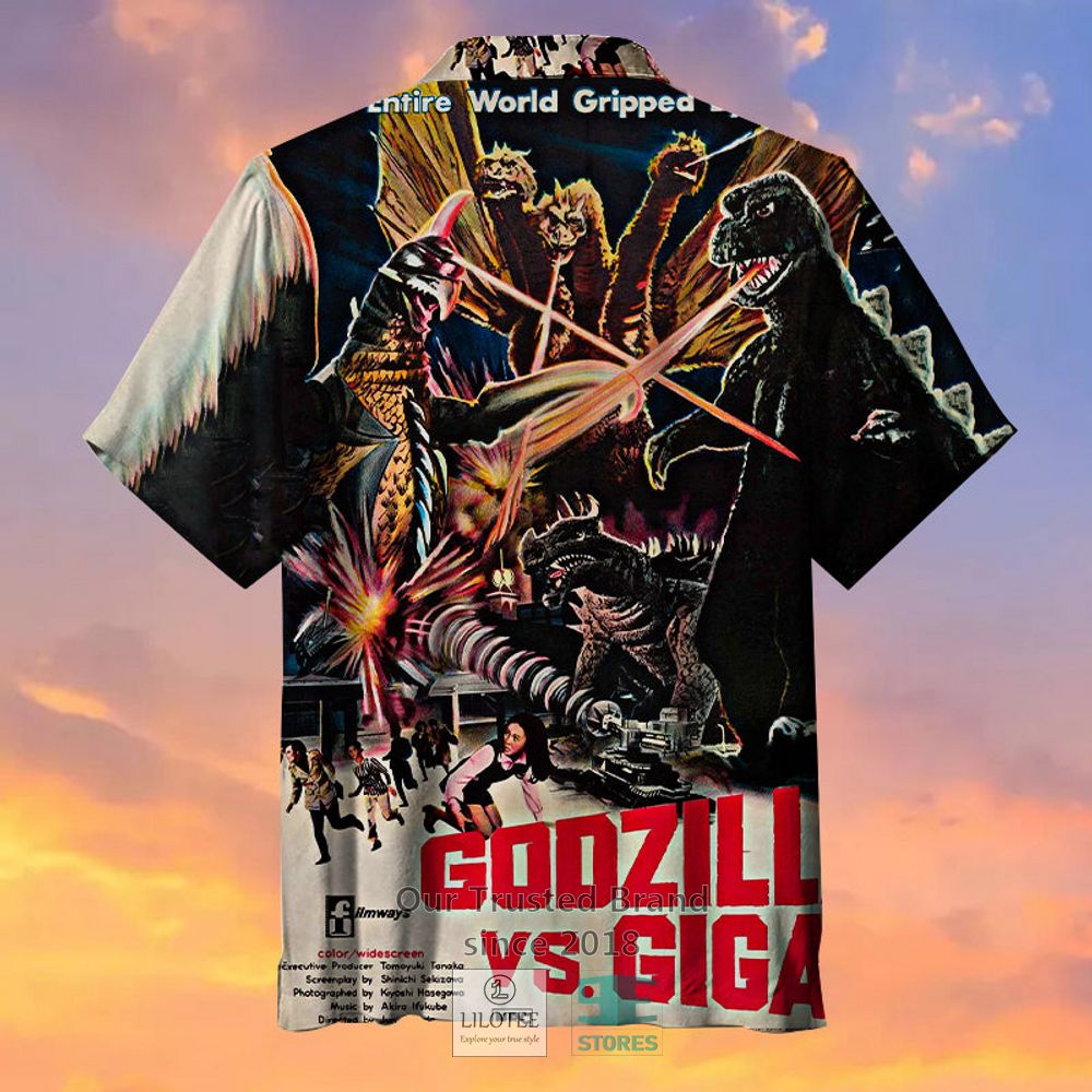 Release of Godzilla Vs Gigan Hawaiian Shirt 2