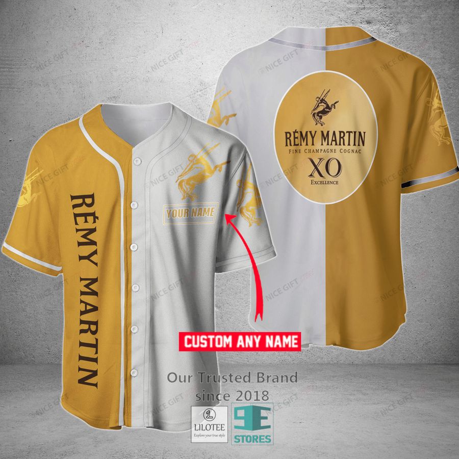 Remy Martin Your Name Baseball Jersey 3
