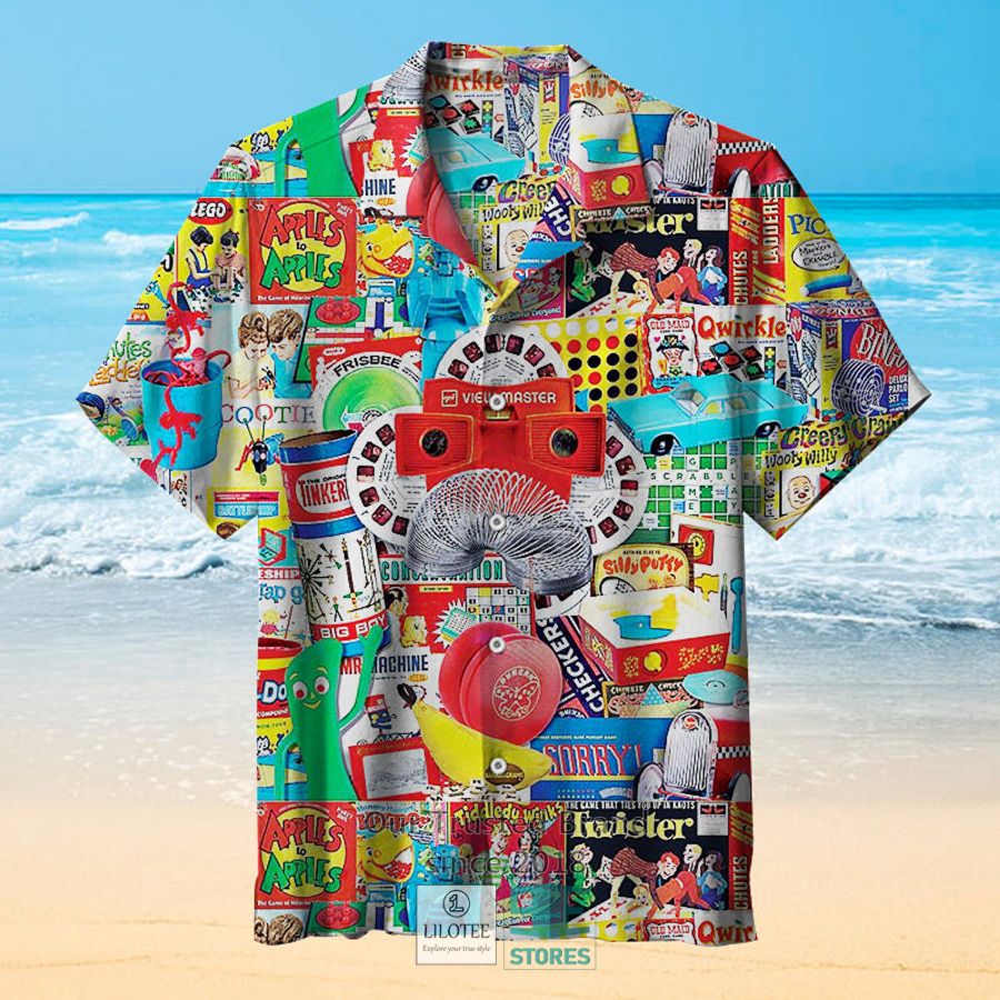 Retro Toys Hawaiian Shirt 3