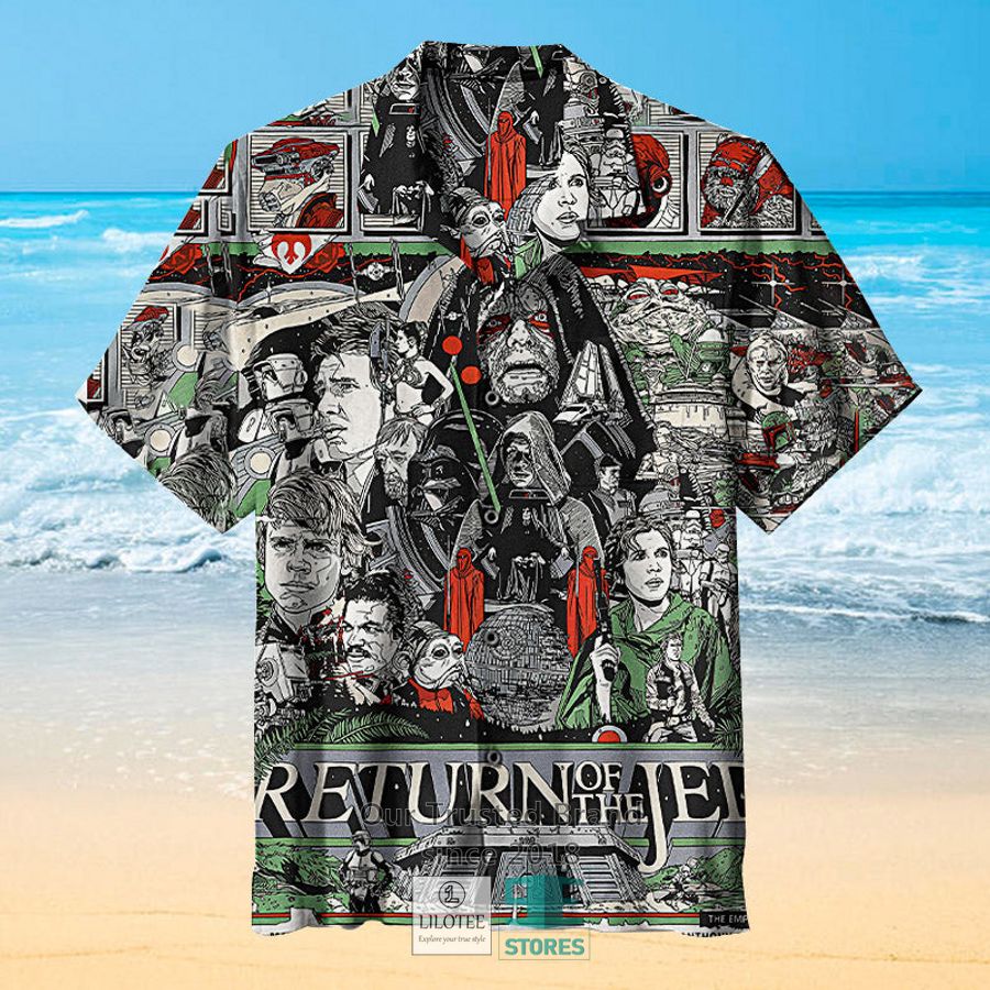Return of the Jedi Casual Hawaiian Shirt 5