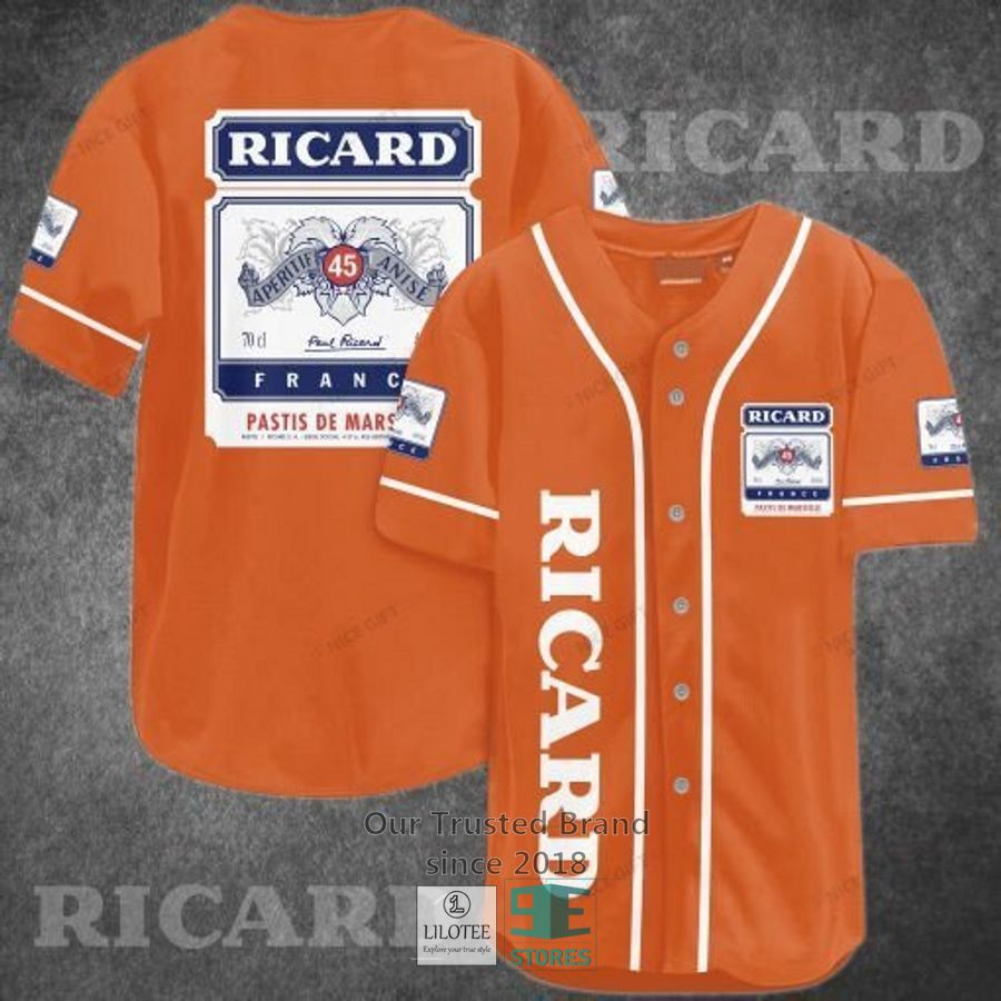 Ricard Baseball Jersey 3
