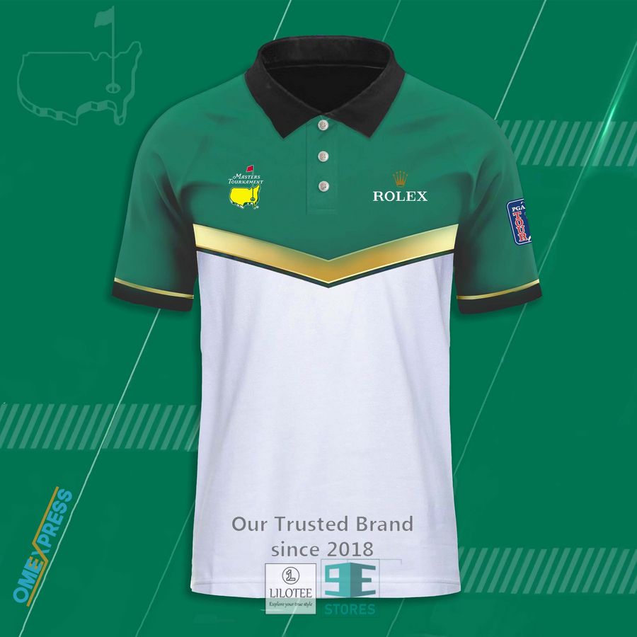 Rolex PGA Tour Masters Tournament Polo Shirt 3