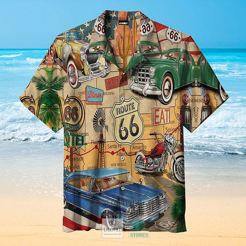 Route 66 Hawaiian Shirt 8