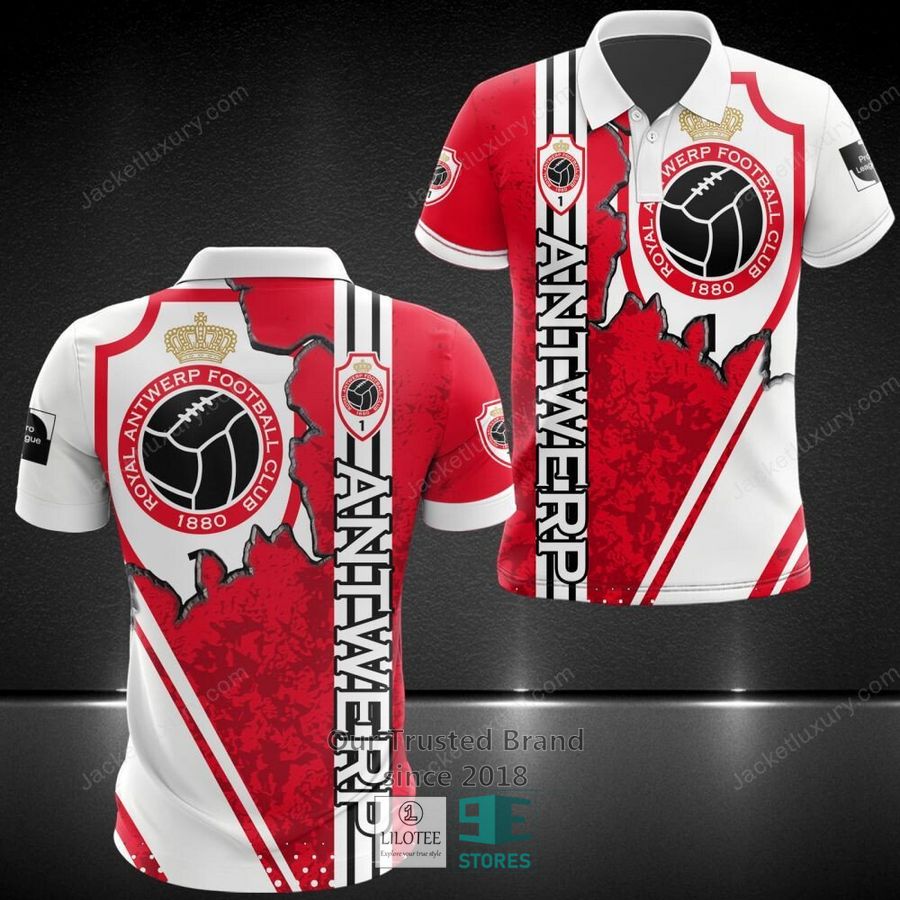 Royal Antwerp F.C Red Hoodie, Shirt 21