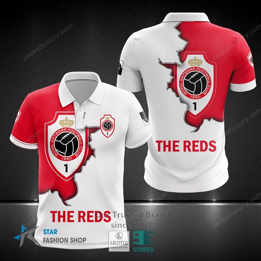 Royal Antwerp F.C The Reds Hoodie, Shirt 22