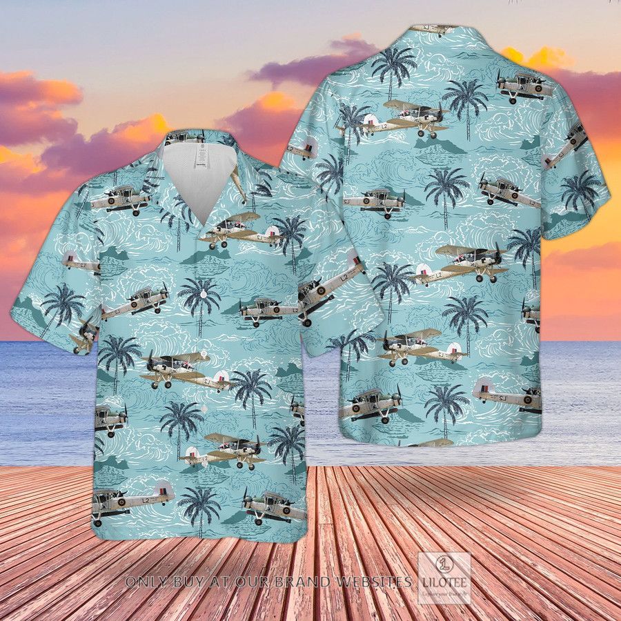 Royal Navy Historical Fairey Swordfish Hawaiian Shirt, Beach Shorts 28