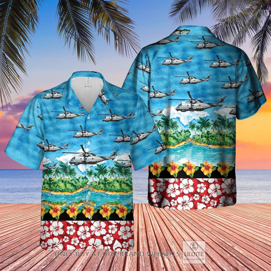Royal Navy MERLIN HM MK2 Hawaiian Shirt Hawaiian Shirt 5