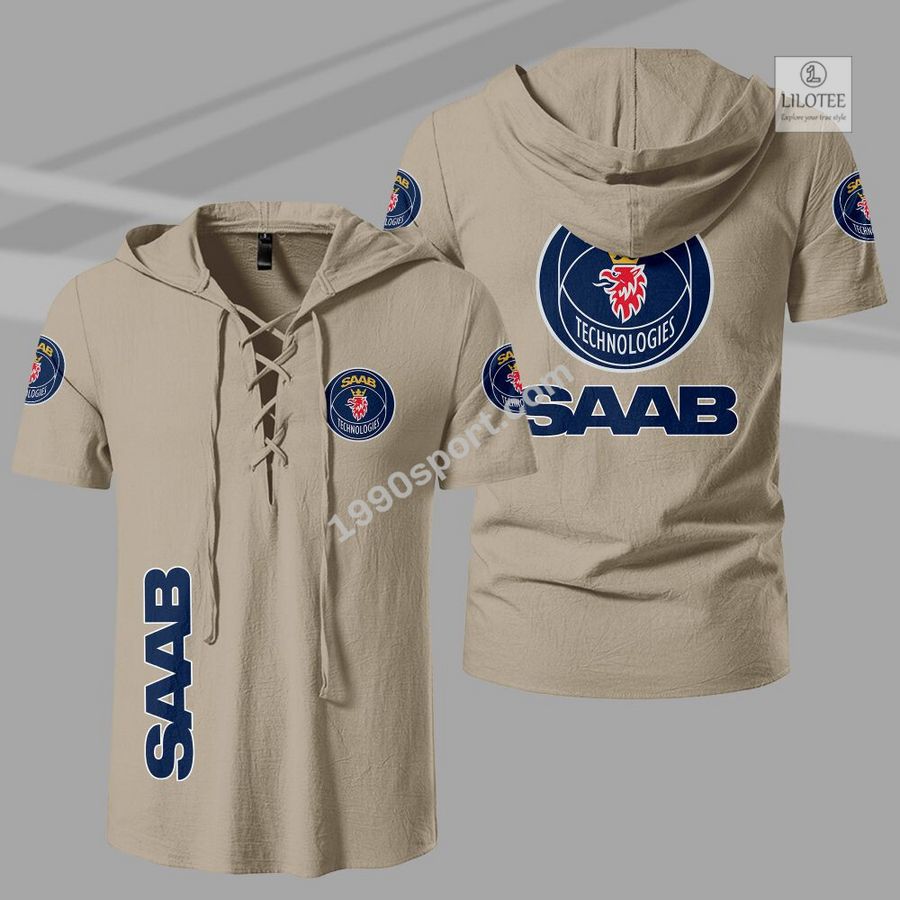 Saab Automobile Drawstring Shirt 10
