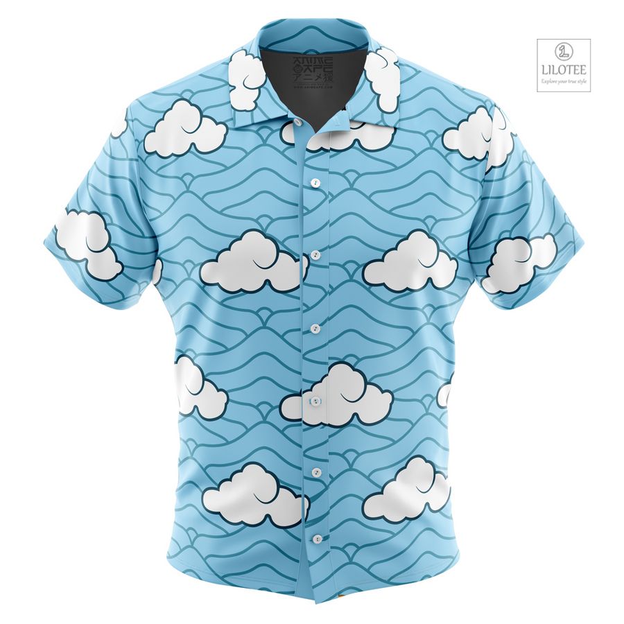 Sakonji Urokodaki Demon Slayer Short Sleeve Hawaiian Shirt 1