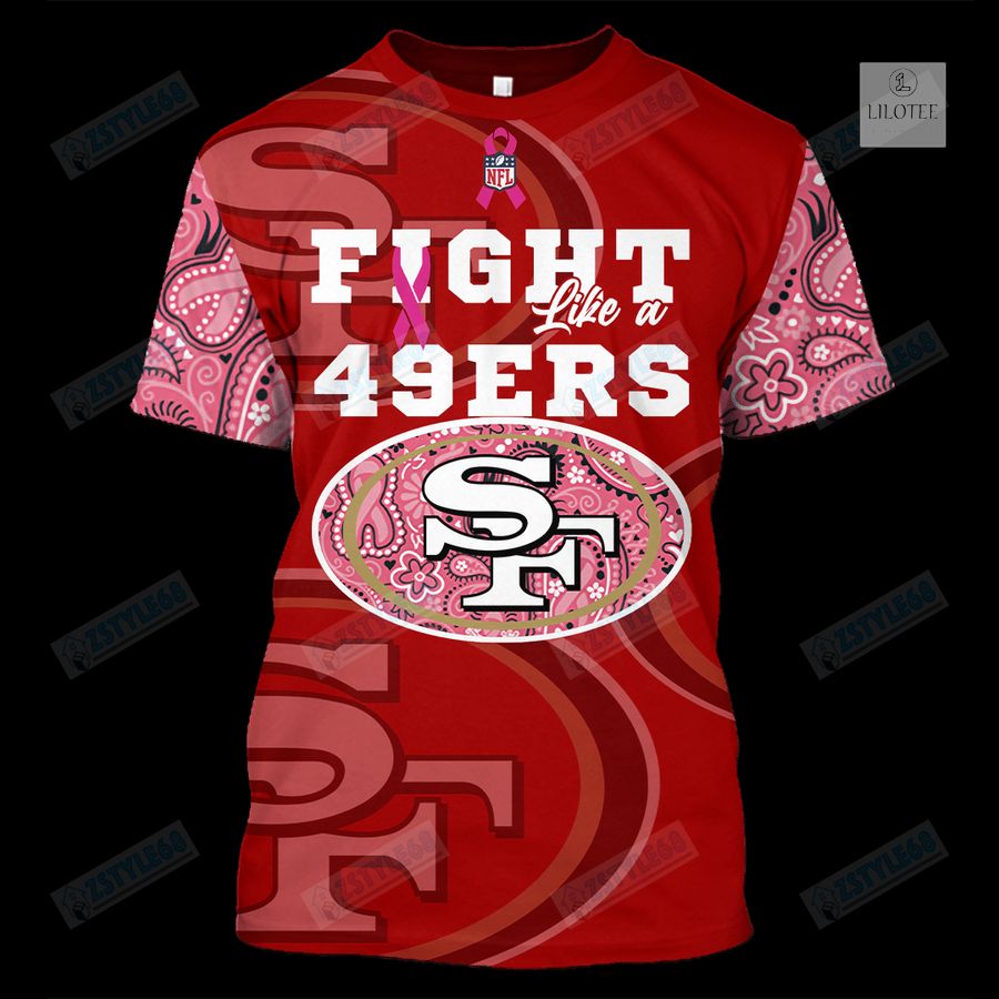 San Francisco 49Ers Breast Cancer Awareness 3D Hoodie, Shirt 18