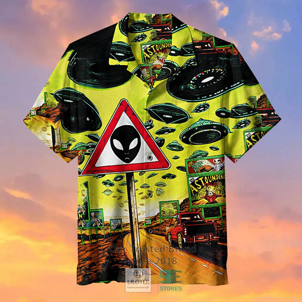 Saucer Country Hawaiian Shirt 1