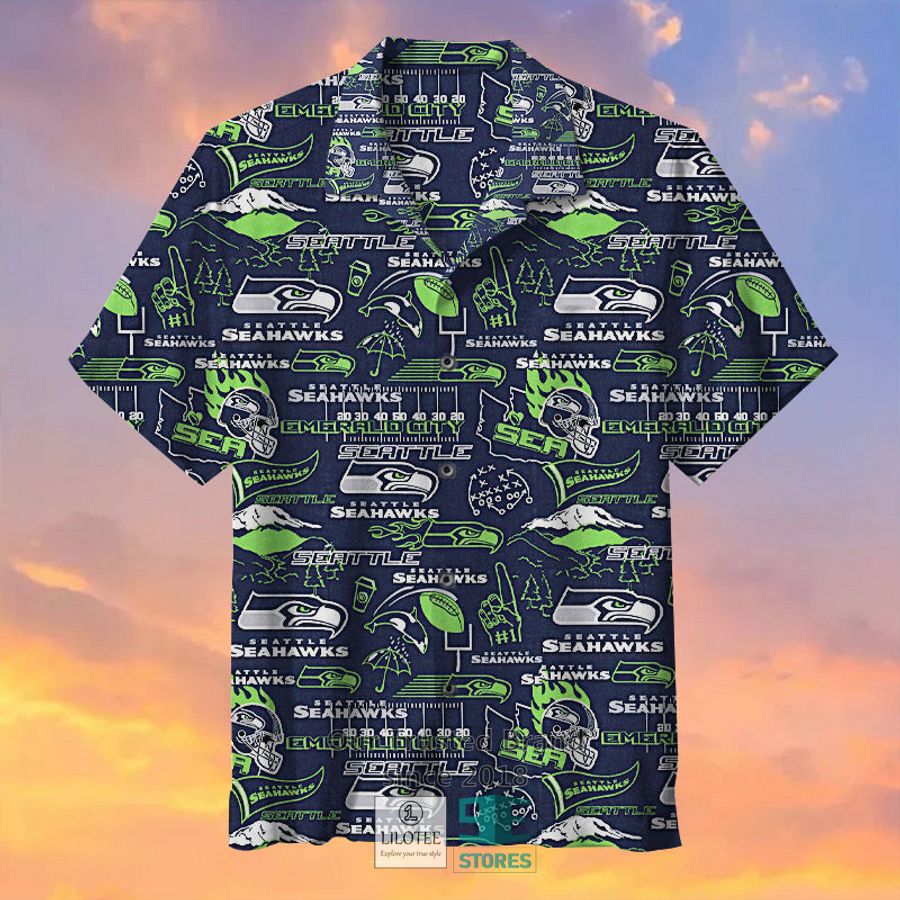 Seattle Seahawks Casual Hawaiian Shirt 2