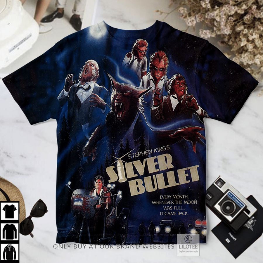 Silver Bullet It came back T-Shirt 3