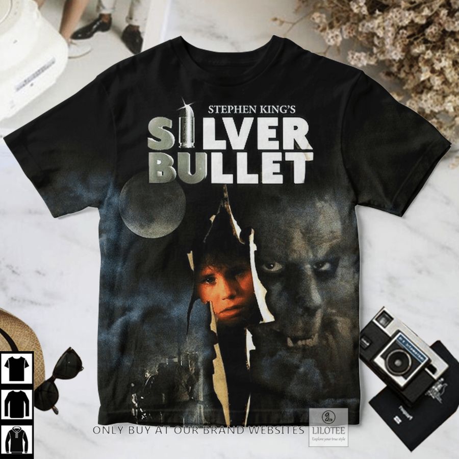 Silver Bullet Moon night T-Shirt 3
