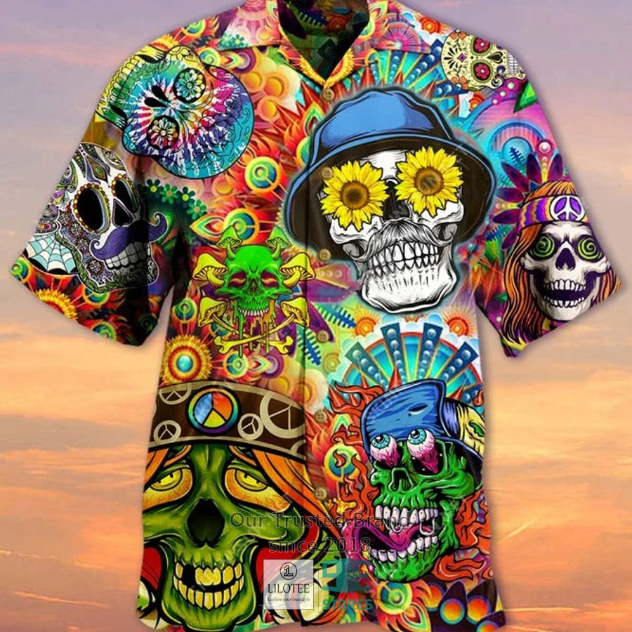 Skeleton's Joy Casual Hawaiian Shirt 4